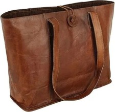 Sac cabas vintage en cuir