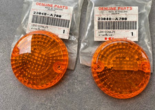 FOR KAWASAKI ELIMINATOR BN125 BN175 FRONT INDICATOR LENS LR SET NOS 23048-A700