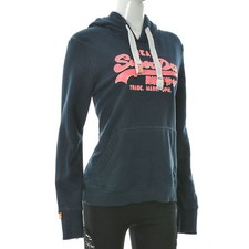 Superdry Femmes Activewear Sports Hoodie Sweatshirt Full Zip Hooded Jacket