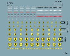 Planche logo voiture italienne