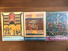Lot de 3 livres L'art Roman