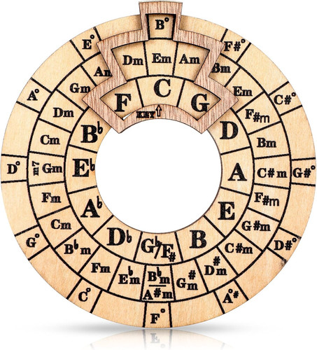 Wooden melody tool circle of - melody,