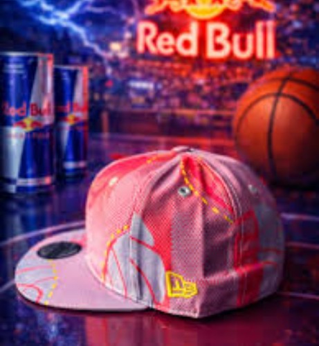 Casquette red bull basketball - red,