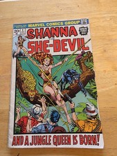 SHANNA THE SHE-DEVIL #1 (Marvel Comics 1972) 1st app, Steranko Cover!