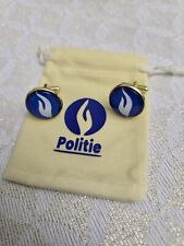 Boutons De Manchettes Police Belge Politie