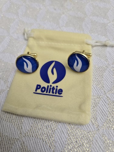 Boutons manchettes police - boutons,