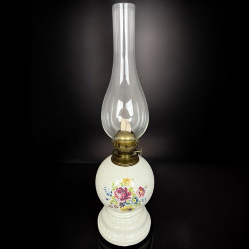 Ancienne lampe pétrole - ancienne, à