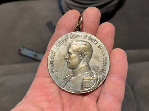 Belgique médaille albert - belgique,, médaille,