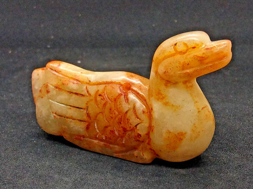 Ancienne sculpture canard - de,