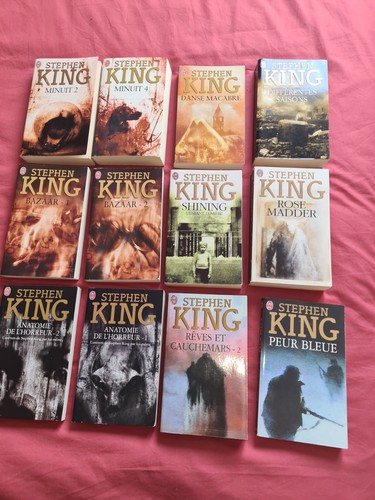 Lot livres stephen king - de,