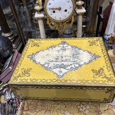 painted wooden box set decorated chinoiserie style LXV