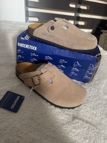 Birkenstock boston taupe - birkenstock,