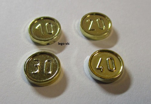 Lego 70501 coins pièce 10 - 70501,