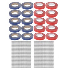  20 rouleaux de jardin sangles de jardin réutilisables du jardin pvc cassettes