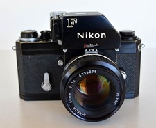 Nikon F Photomic FTN 35mm SLR Film Camera w/ Nikkor f1.4 50mm Ai Lens