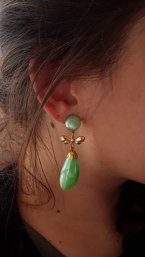 Boucle oreille à clips - 🐰, d'oreille
