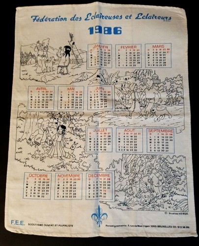 Studios hergé calendrier - hergé,