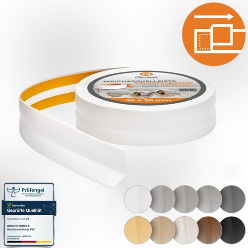 Plinthe souple pvc 30x30mm - plinthe,