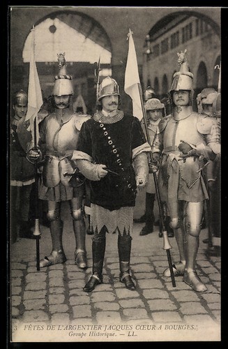 Cpa bourges fetes de - bourges,,