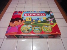 MON PREMIER SCRABBLE DORA L'EXPLORATRICE - Mattel 2005 - Apprends l'Anglais !