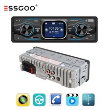 Single 1 DIN Car Stereo Radio