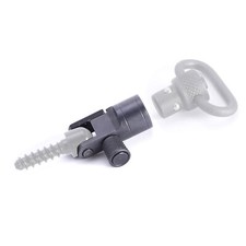 New QD Adapter Stud Base to Sling Swivel Black Anodized