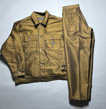 Marc Buchanan Pelle Pelle Denim Jacket & Jeans Set Men's Large 29/30 Baggy