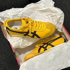 Onitsuka Tiger MEXICO 66 YELLOW BLACK Shoes Size US M6.5 / US W8 = EUR 39.5