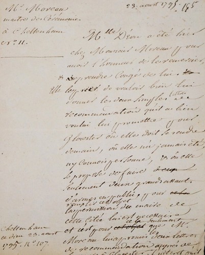 Chevalier eon lettre - d'eon,