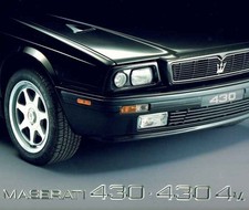 Catalogue Brochure Maserati