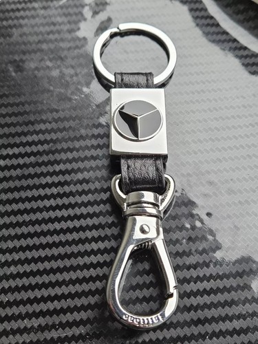 Mercedes porte clé vrai - , cuir