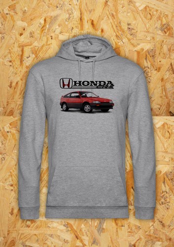 Honda crx rouge sweat - rouge,