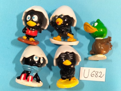 Lot u682 5 figurines - lot,