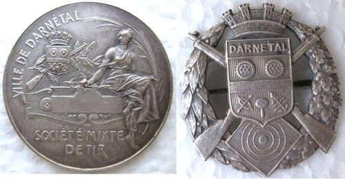 Médaille insigne ville de - médaille,