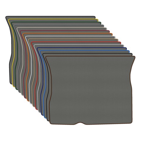 Graphite tapis coffre velour - graphite,