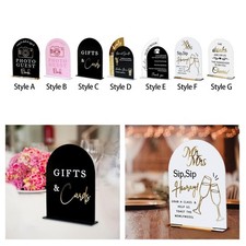 Signe de mariage en acrylique