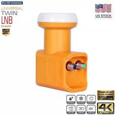 Ku Band Universal Dual LNB For Satellite TV Reciver,HD Digital LNB Low Noise,2PT