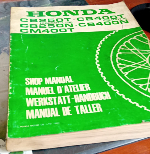 Manuel atelier honda - honda, cb250