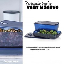 Tupperware Vent N Serve Large