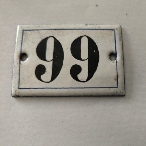 Petite plaque émaillé - petite,