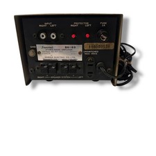 Sansui BA-60 Stereo Power Amplifier Tested Working