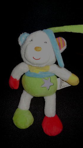 226 doudou peluche ours - peluche,