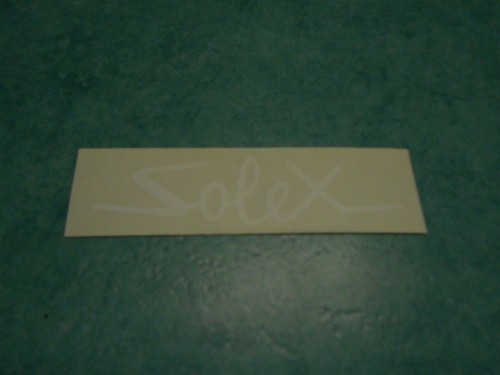 Autocollant blanc poutre - , solex