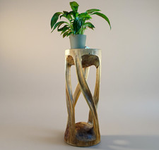 Table D'Appoint Acacia Bois