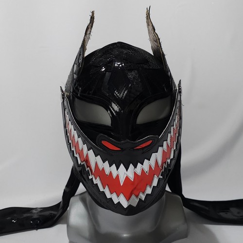 Masque lutte dragon noir - de,