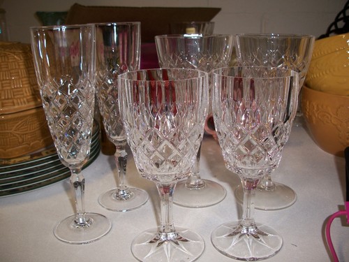 Set cristal d arques - cristal, d'arques