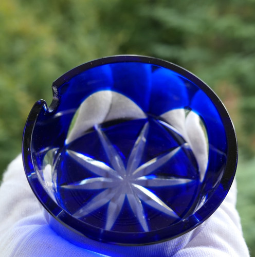 Cendrier vintage cristal - cristal, de