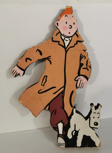 Tintin milou bois - et,