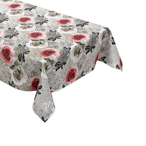 Mewatu nappe motif roses - a,
