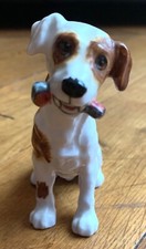 Figurine porcelaine Chien Jack